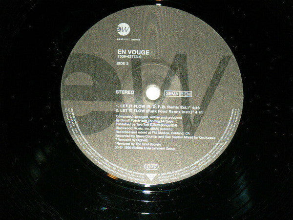 En Vogue : Let It Flow (Remixes) (12")