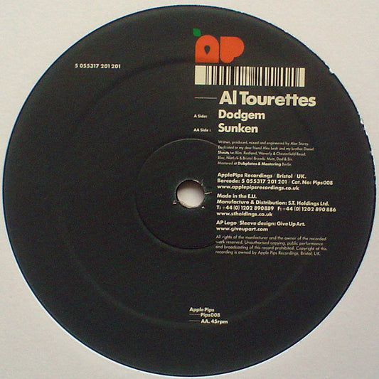 Al Tourettes* : Dodgem / Sunken (12")