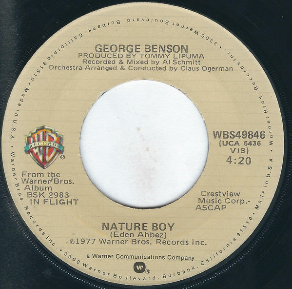 George Benson : Turn Your Love Around (7", Single, Jac)