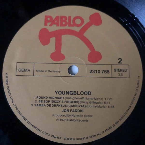 Jon Faddis : Youngblood (LP, Album)