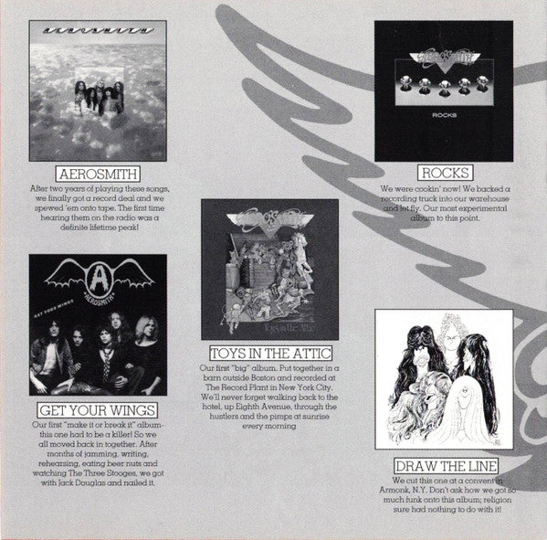 Aerosmith : Aerosmith's Greatest Hits 1973-1988 (CD, Comp, RM)