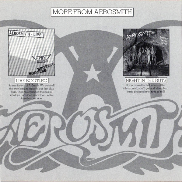 Aerosmith : Aerosmith's Greatest Hits 1973-1988 (CD, Comp, RM)