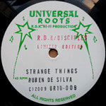 Ruben De Silva* / Peter Roots : Strange Things / Jah Is The Ruler (10", Ltd)