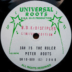 Ruben De Silva* / Peter Roots : Strange Things / Jah Is The Ruler (10", Ltd)