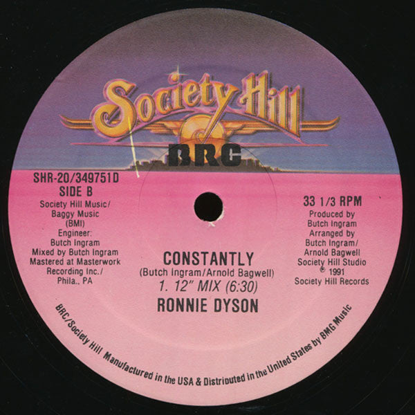 Ronnie Dyson Featuring Vicki Austin : Are We So Far Apart? / Constantly (12")