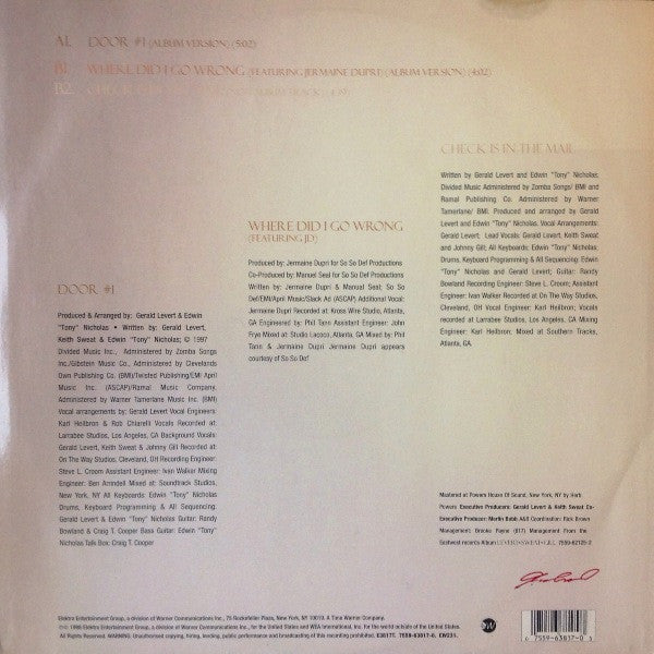 Levert Sweat Gill* : Door #1 (12")