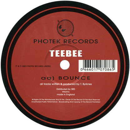 Teebee : Warehouse / Bounce (12")