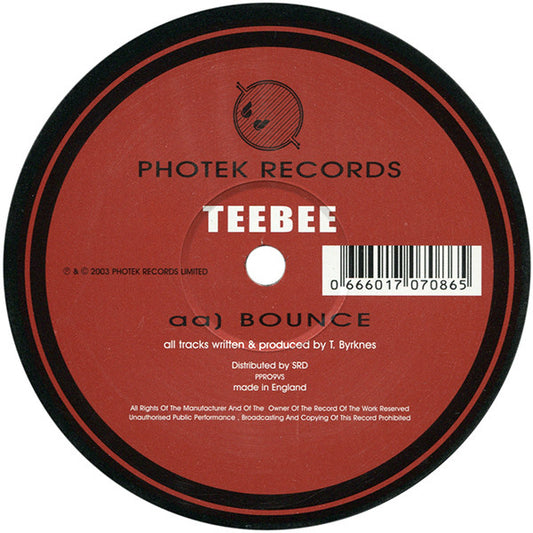 Teebee : Warehouse / Bounce (12")