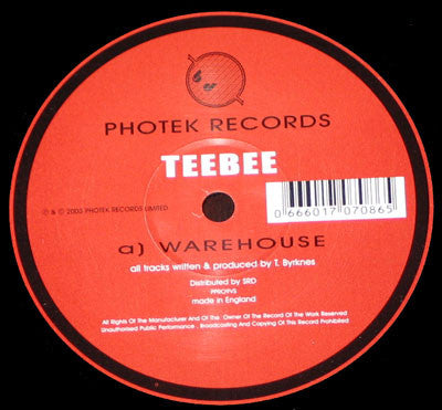 Teebee : Warehouse / Bounce (12")