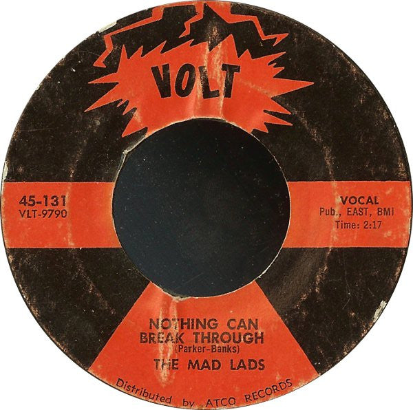 The Mad Lads : I Want Someone (7", Single, Styrene)