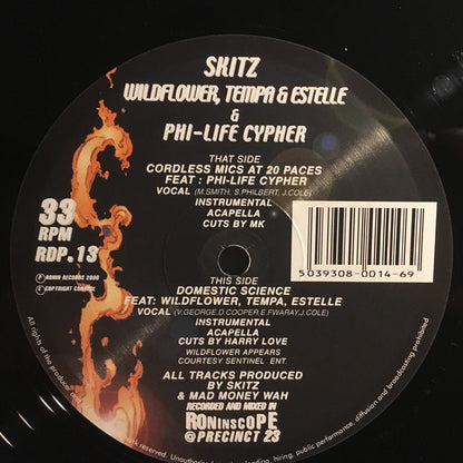 Skitz : Cordless Mics At 20 Paces / Domestic Science (12")