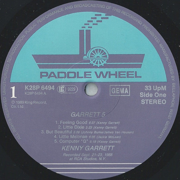 Kenny Garrett : Garrett 5 (LP)