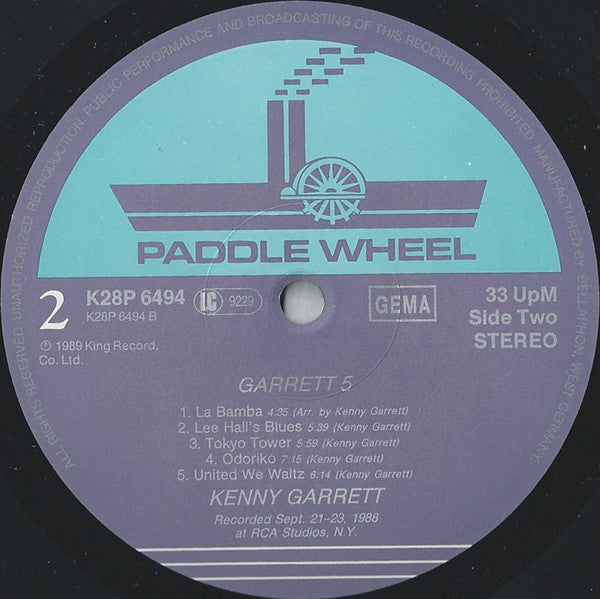 Kenny Garrett : Garrett 5 (LP)