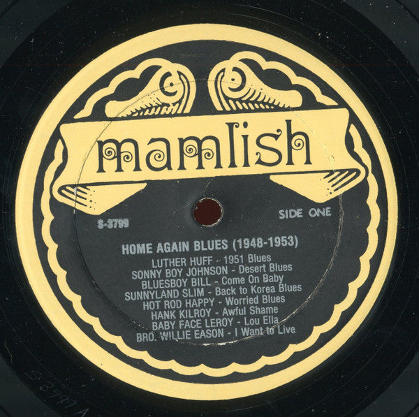 Various : Home Again Blues (Really The Post War Blues) (LP, Comp)