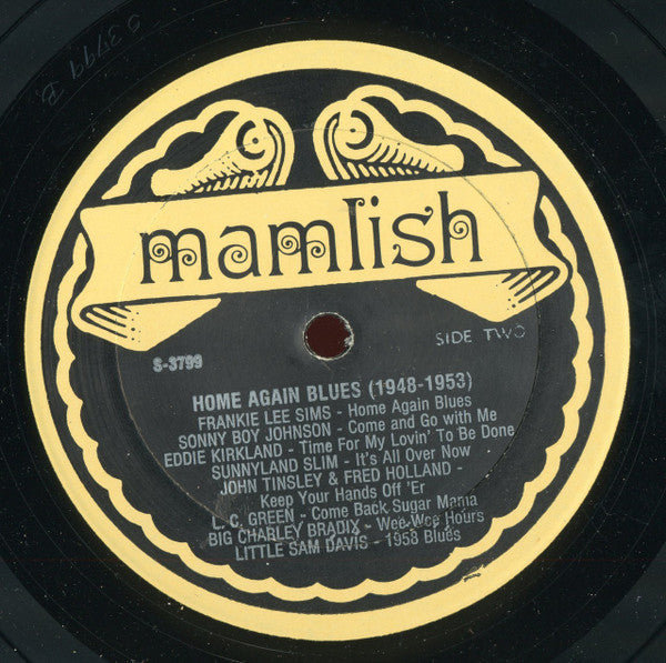 Various : Home Again Blues (Really The Post War Blues) (LP, Comp)