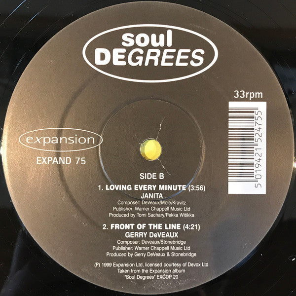 Various : Soul Degrees (12", Smplr)