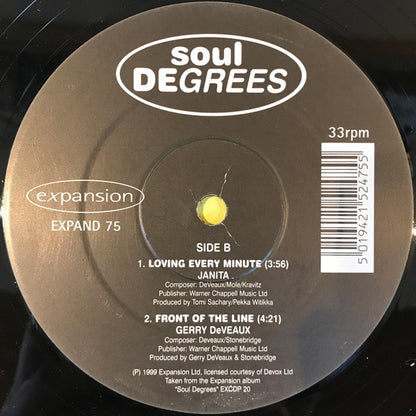 Various : Soul Degrees (12", Smplr)