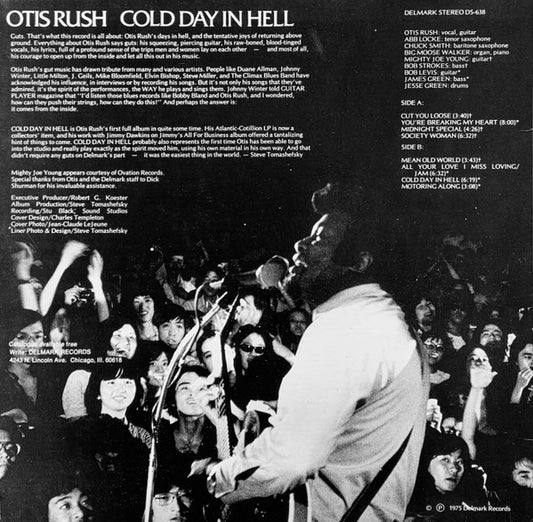 Otis Rush : Cold Day In Hell (LP, Album)