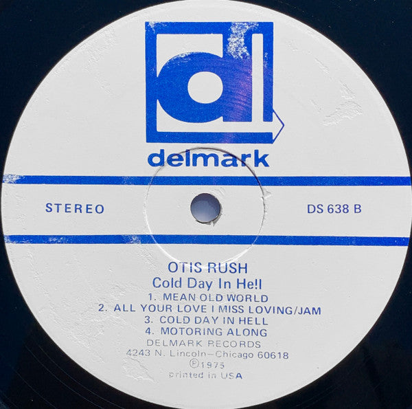 Otis Rush : Cold Day In Hell (LP, Album)
