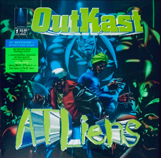 OutKast : ATLiens (25th Anniversary)  (4xLP, Album, Dlx, RE, MPO)