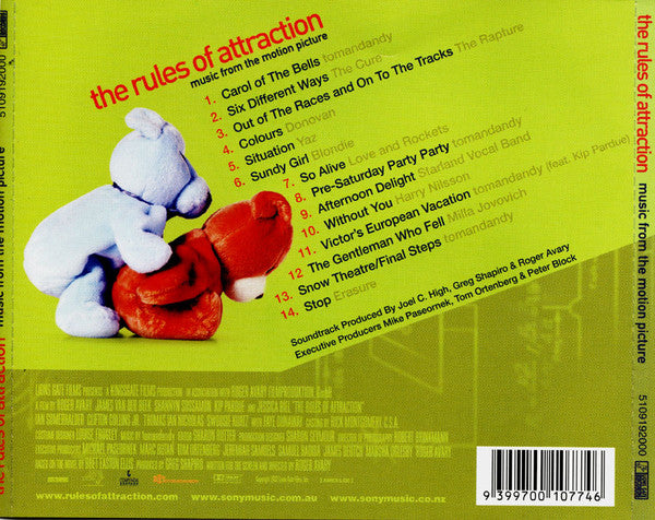 Various : The Rules Of Attraction: Music From The Motion Picture (CD, Comp)