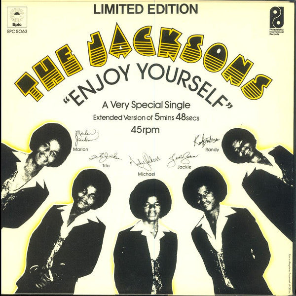 The Jacksons : Enjoy Yourself (12", Single, Ltd)