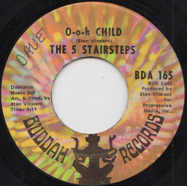 The 5 Stairsteps* : O-o-h Child / Who Do You Belong To (7", Single, ARP)