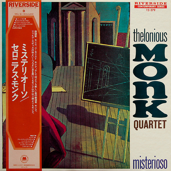 Thelonious Monk Quartet* : Misterioso (LP, Album, RE)