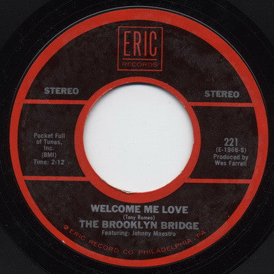 The Brooklyn Bridge Featuring Johnny Maestro : Worst That Could Happen / Welcome Me Love (7", RE)
