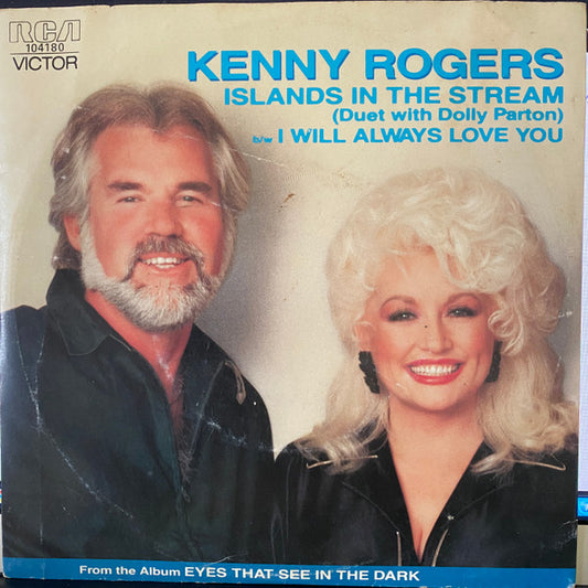 Kenny Rogers Duet With Dolly Parton : Islands In The Stream (7", Single)