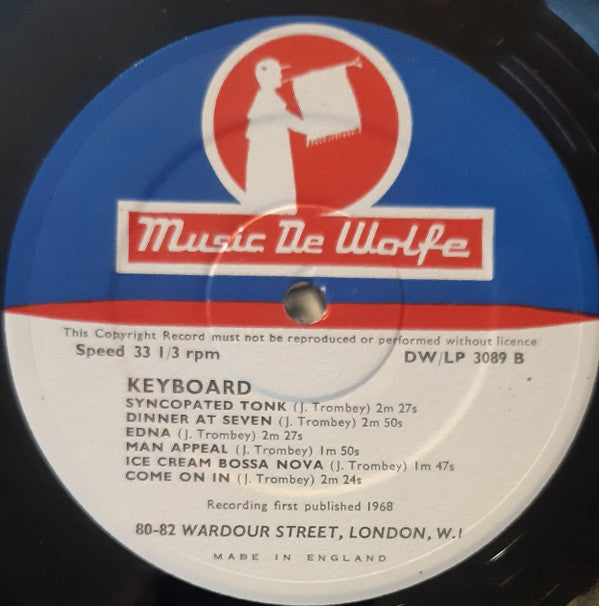 The London Studio Group : Keyboard (LP, Mono, RE)