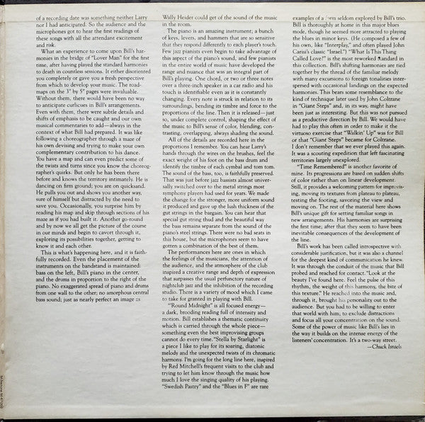 Bill Evans Trio* : Time Remembered (2xLP, Comp, Gat)