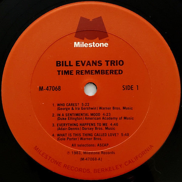 Bill Evans Trio* : Time Remembered (2xLP, Comp, Gat)