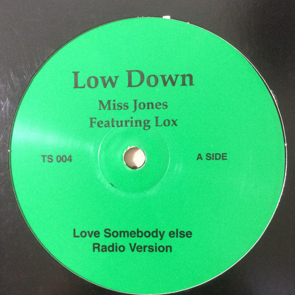 Miss Jones (2) Featuring Lox* : Love Somebody Else (12")