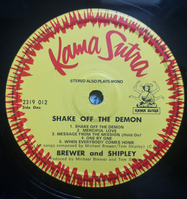 Brewer And Shipley : Shake Off The Demon (LP, Album)