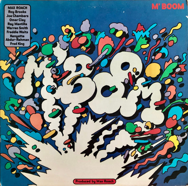 Max Roach : M'Boom (LP, Album, Pit)
