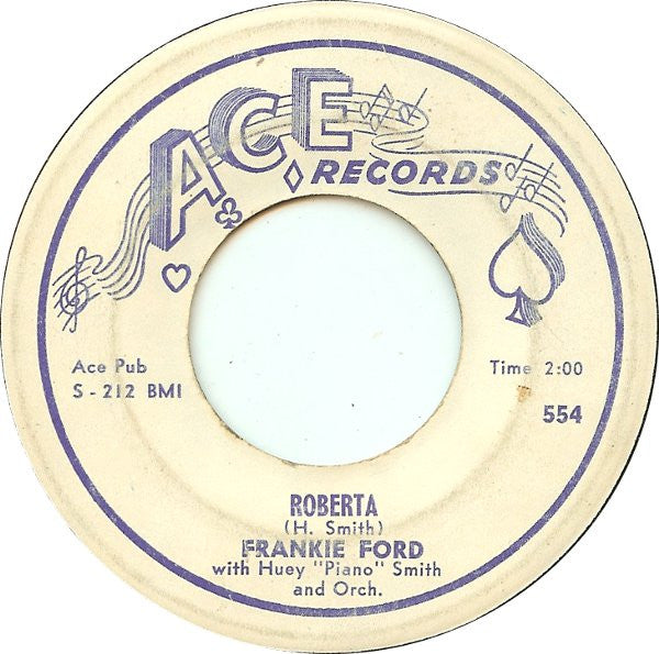 Frankie Ford With Huey "Piano" Smith & Orchestra : Sea Cruise (7", Single)