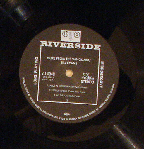 Buy Bill Evans : More From The Vanguard (LP, Album) Online for a