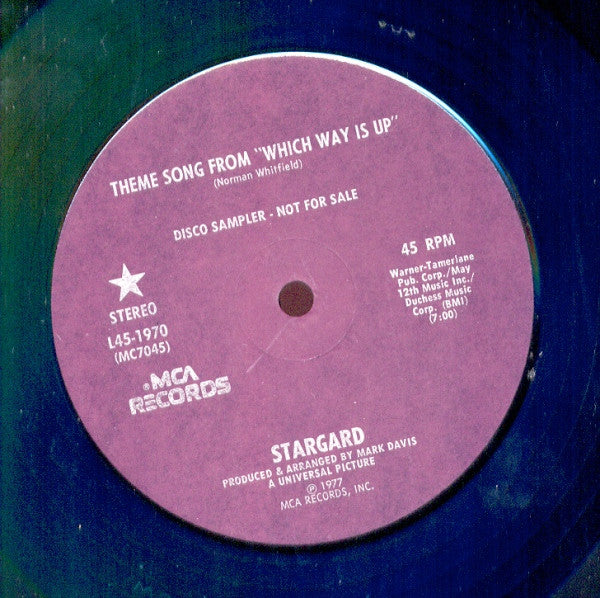 Stargard : Theme Song From "Which Way Is Up" / Disco Rufus (12", Promo)