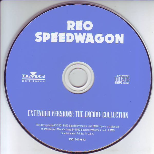 REO Speedwagon : Extended Versions: The Encore Collection (CD, Comp, Enh)
