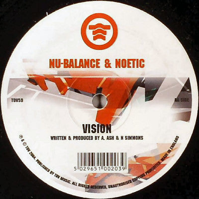 Nu-Balance* & Noetic : Money Shot / Vision (12")