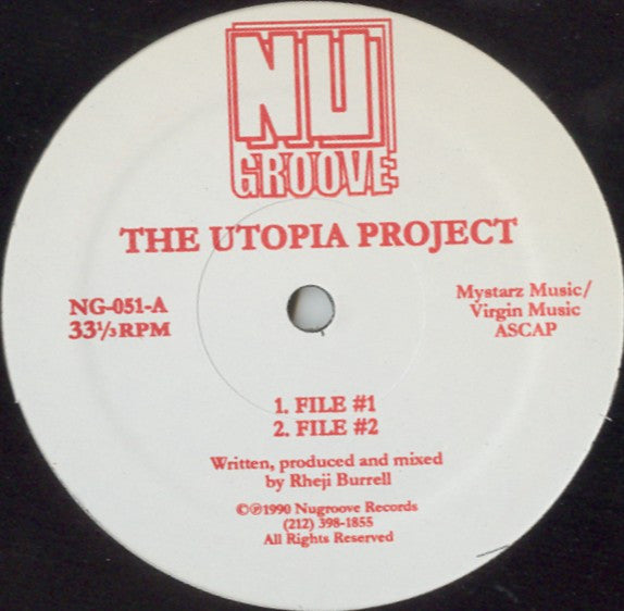 The Utopia Project : File #1 (12", RP)