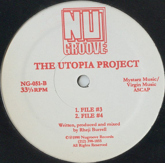 The Utopia Project : File #1 (12", RP)