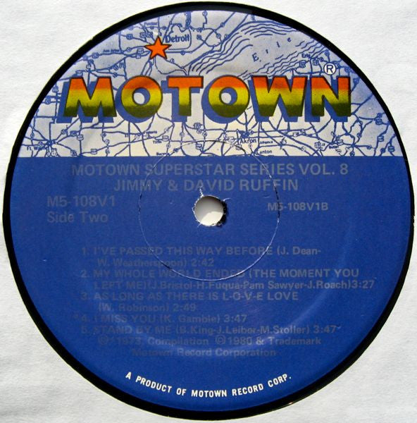 Jimmy & David Ruffin* : Jimmy & David Ruffin (LP, Comp)