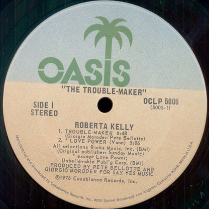 Roberta Kelly : Trouble Maker (LP, Album)