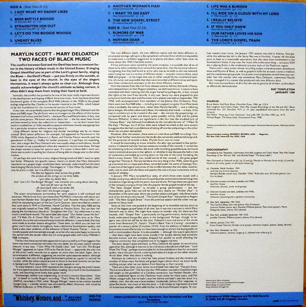 Marylin Scott* - Mary Deloatch : I Got What My Daddy Likes (LP, Comp, Mono)