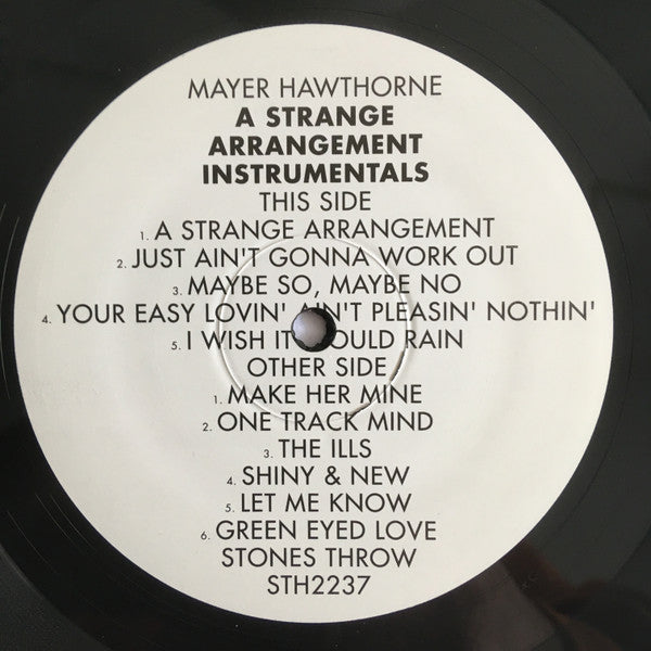 Mayer Hawthorne : A Strange Arrangement Instrumentals (LP, Album)