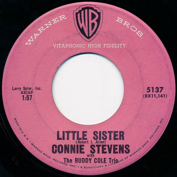 Connie Stevens : Sixteen Reasons (7", Single, Roc)