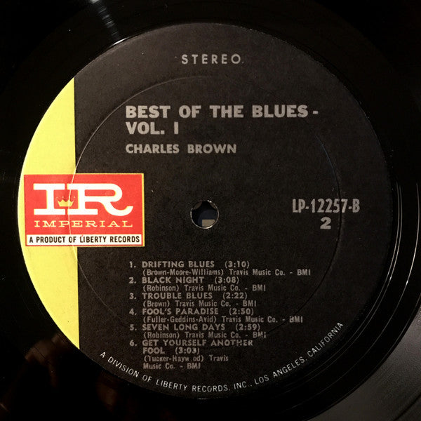 Jimmy McCracklin, T-Bone Walker, Charles Brown : Best Of The Blues Vol. 1 (LP, Comp)