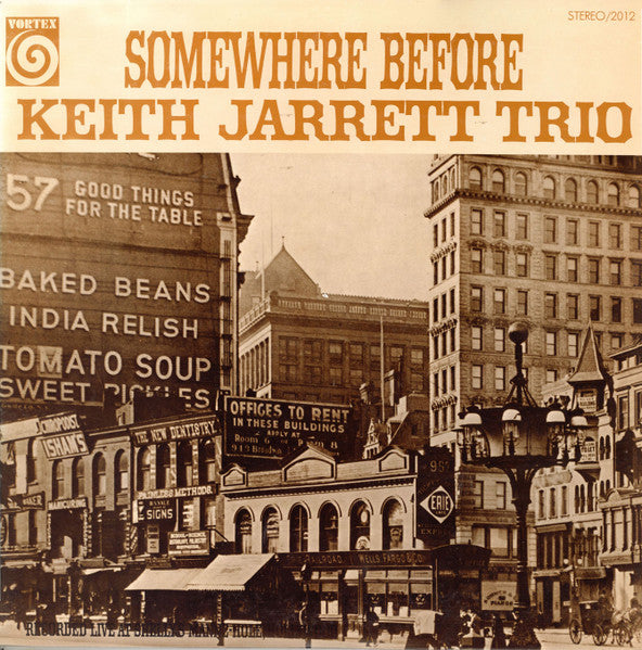 Keith Jarrett Trio : Somewhere Before (LP, Album, RE)